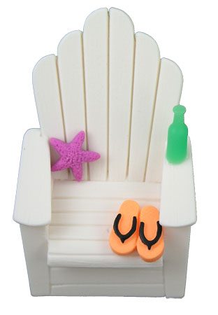 NEW!  Beach Chair Magnet