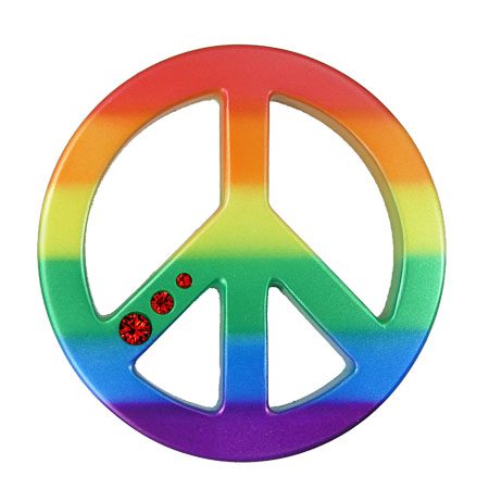 NEW! Peace Symbol Magnet