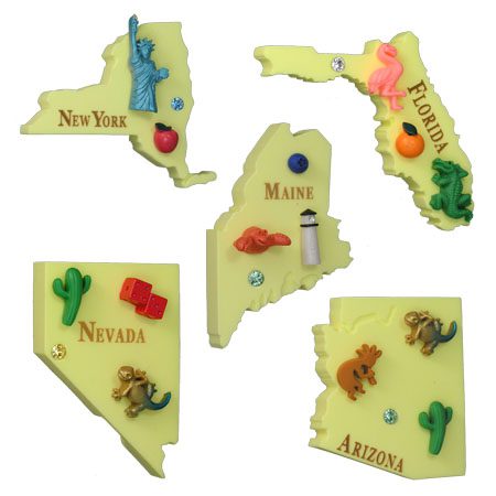 New! Great States! Magnets